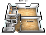 Floorplan of Shearwood Crescent, Crayford, Kent, DA1 4SU