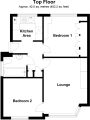 Floorplan of Downbank Avenue, Barnehurst, Kent, DA7 6RT